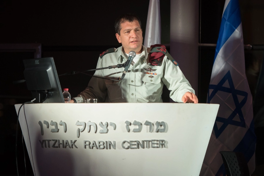 Foto di Aharon Haliva, leader di AMAN